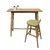 Mesa Alta Meryl Natural 45x106cm - comprar online