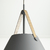 Colgante de Chapa c/Cuero 1L E27 - tienda online