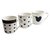 Mug Corazones Negro 415ml