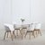 Silla New Hay con Base de Madera - La Luceria