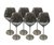 Set x 6 Copas Mirror Base Ancha 7x24cm