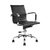 Sillón de Oficina Aluminium Bajo Negro