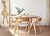 Mesa Emil Natural Gun 140x80cm - comprar online
