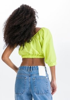 Blusa Cropped Ombro Só MYFT - Cris Modas by Frogs