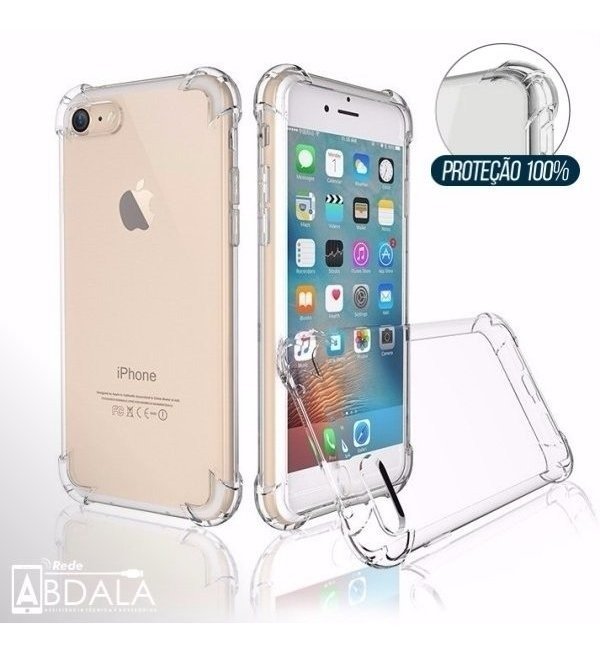 Capa Transparente Anti Impacto Apple iPhone 6 Plus | Rede Abdala