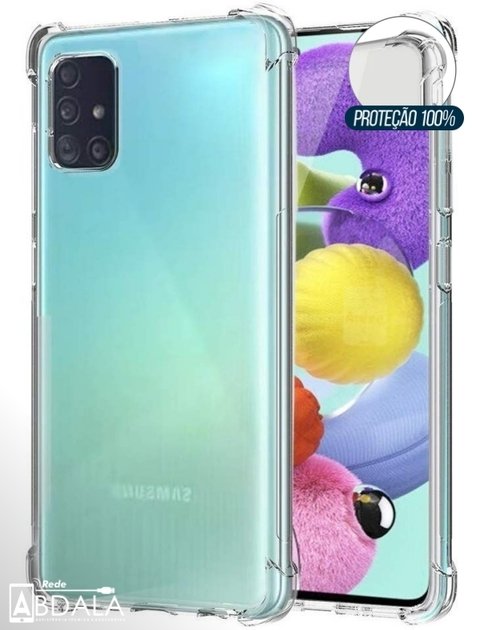 Capa Transparente Anti Impacto Samsung A21 | Rede Abdala