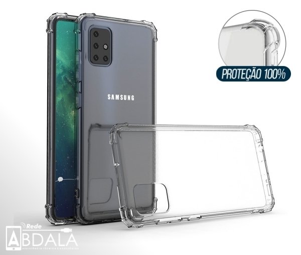 Capa Transparente Anti Impacto Samsung A71 | Rede Abdala