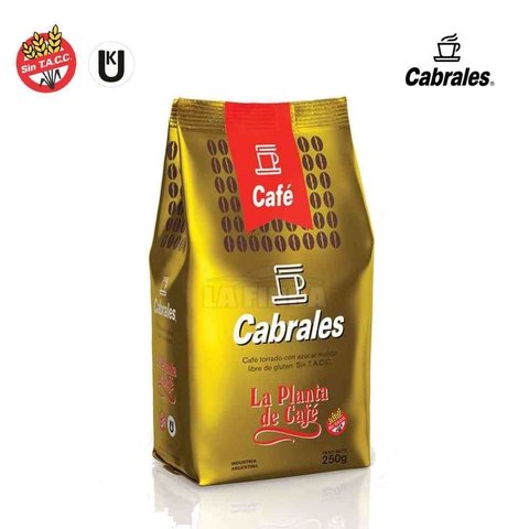 CABRALES LA PLANTA DE CAFÉ TORRADO MOLIDO 250GR