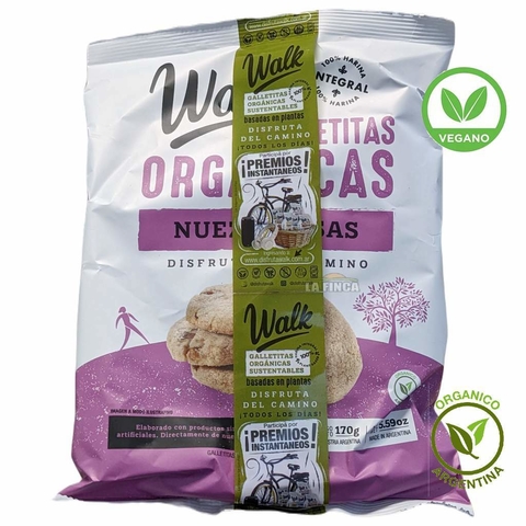 GALLETA ORGANICA PASAS Y NUEZ 170 GR