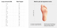 Zapatilla Topper Profesional + - Kids en internet