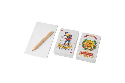 Set de Naipes Poker y Españolas c/anotador