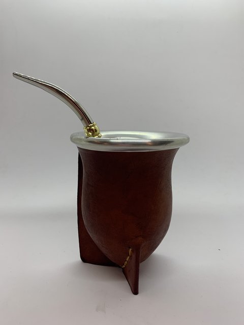 Mate Uruguayo con Bombilla Pico Loro