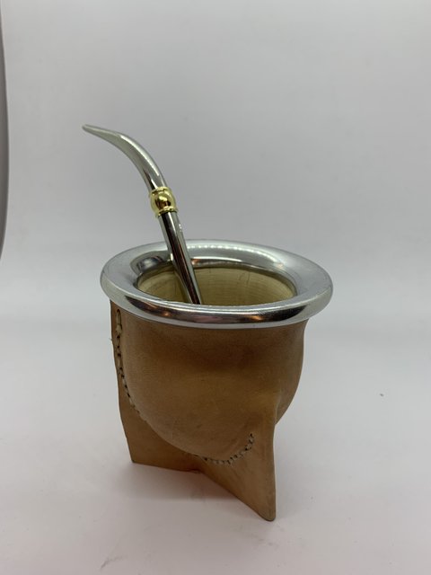 Mate Uruguayo con Bombilla Pico Loro