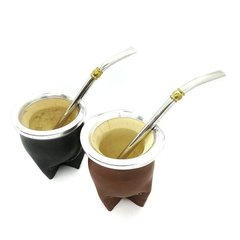 Mate Uruguayo con Bombilla Pico Loro