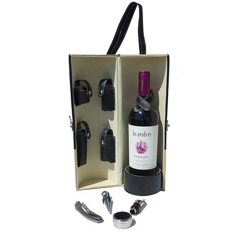Set de vino vertical