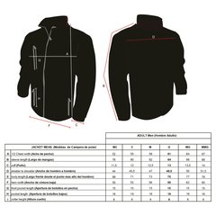 Campera Jacket Full Zipper Cardon - comprar online