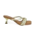 Tamanco Feminino Mestiço Dourado - comprar online