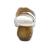 Tamanco Feminino Mestiço Branco - Divitrini - Calçados Femininos