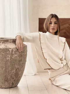 Sweater Mercedes Blanco