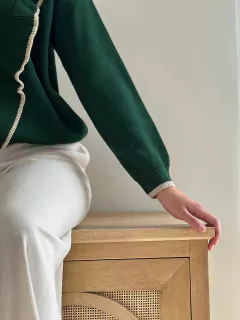 Sweater Mercedes Verde en internet