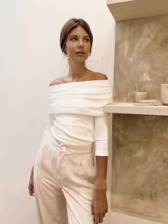 Sweater Cruz / Off White - Pandoras