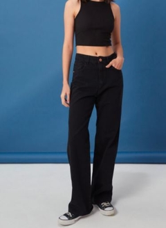 Pantalón Recto Negro - Pandoras