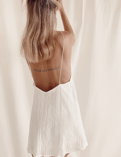 Vestido American Blanco - comprar online