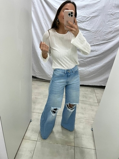 Wide Leg Bigotes - comprar online