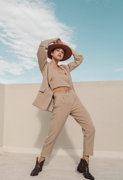 Pantalón Mateo Beige - comprar online