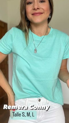 Remera Conny Aqua