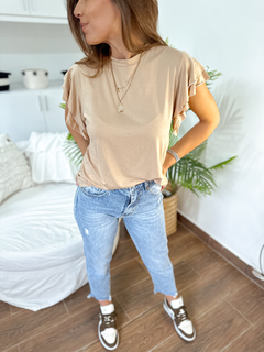 Remera Ryder Beige - Pandoras