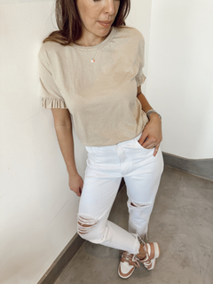 Remera Pía Beige - Pandoras