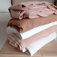 Manta / Pie de cama de gasa doble - comprar online