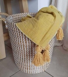 Canastos seagrass blanco