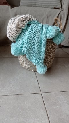Mantas Tejidas a Mano en hilo de algodón - comprar online