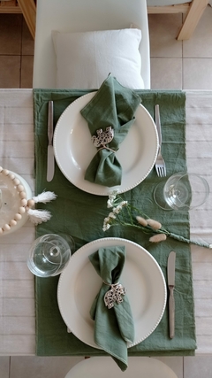 Caminos de Mesa de Tusor verde en internet