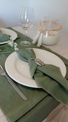 Servilletas de Tusor Verde - comprar online