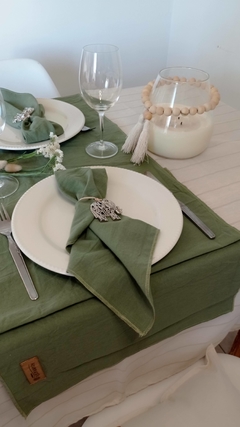 Servilletas de Tusor Verde - tienda online