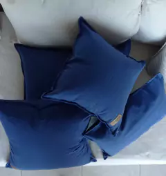 Almohadón Tusor Azul en internet