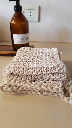 Paños de cocina tejidos
