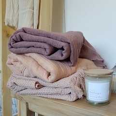 Pie de Cama / Mantas de Gasa Doble 2 mts