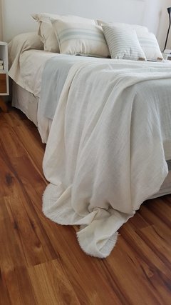 Manta / Pie de cama de gasa doble - tienda online