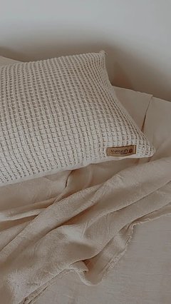 Almohadón de Red de Algodón y Lienzo - comprar online