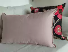 Almohadón tusor liso Rosa - Acurrucate