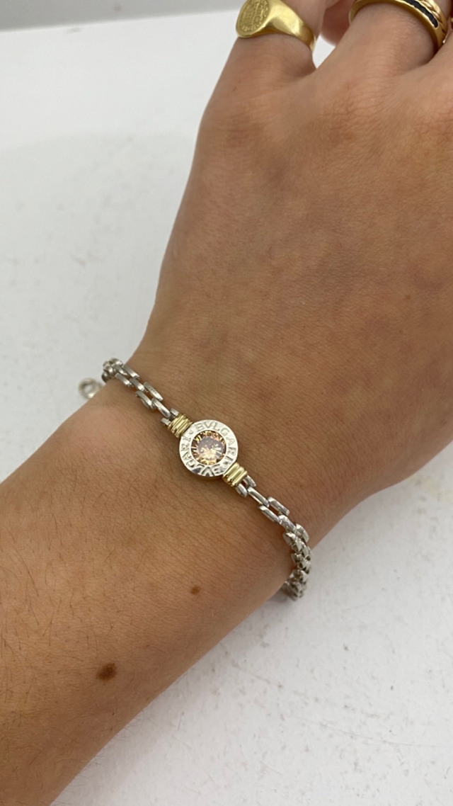 Pulsera Bvlgari - Plata y oro