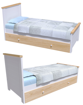 Cama de una plaza Terra