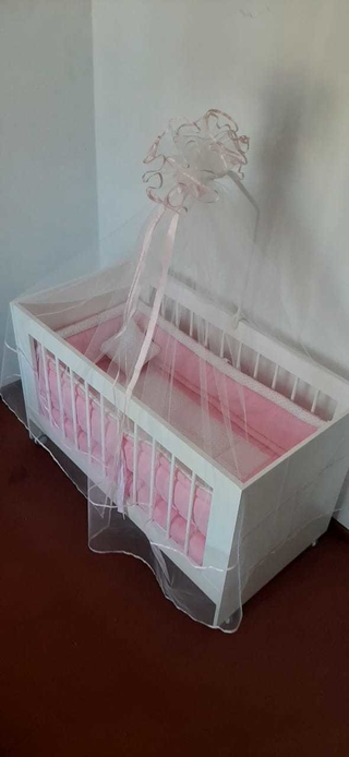 Acolchado con chichonera cuna - comprar online