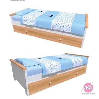Diván Cama de una plaza Terra