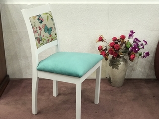 Silla valeria respaldo tapizado sag