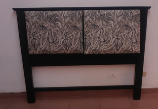 Respaldo 1,40 con detalle Tapizado